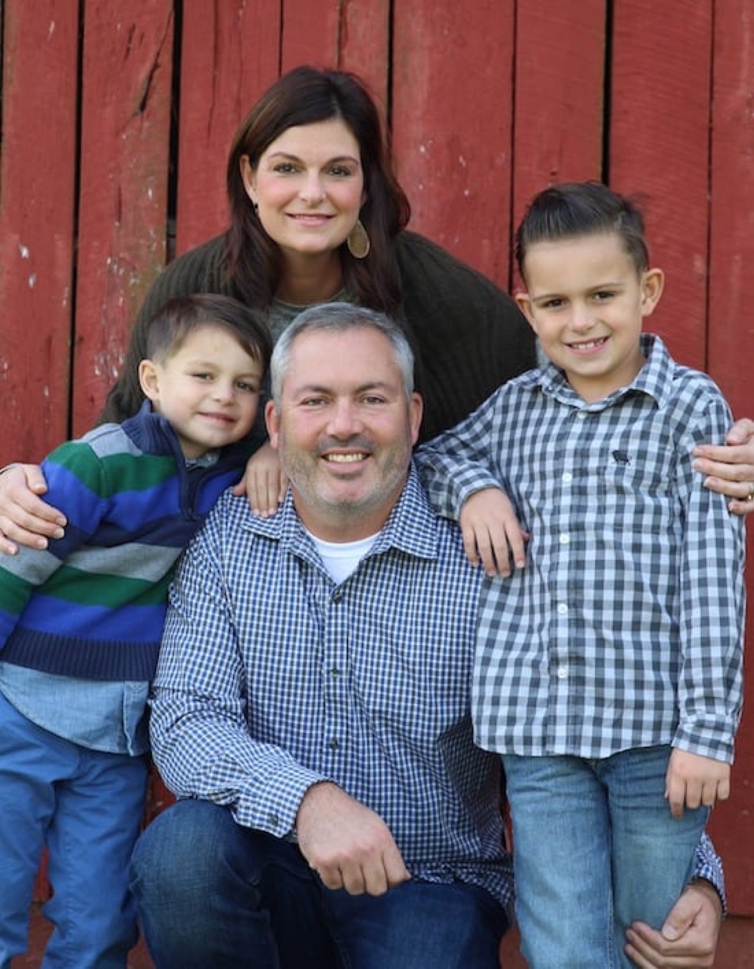 Matt Noss and family