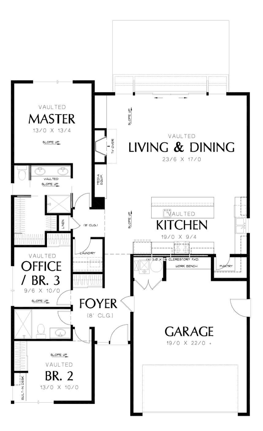 Modern · Floor Plan