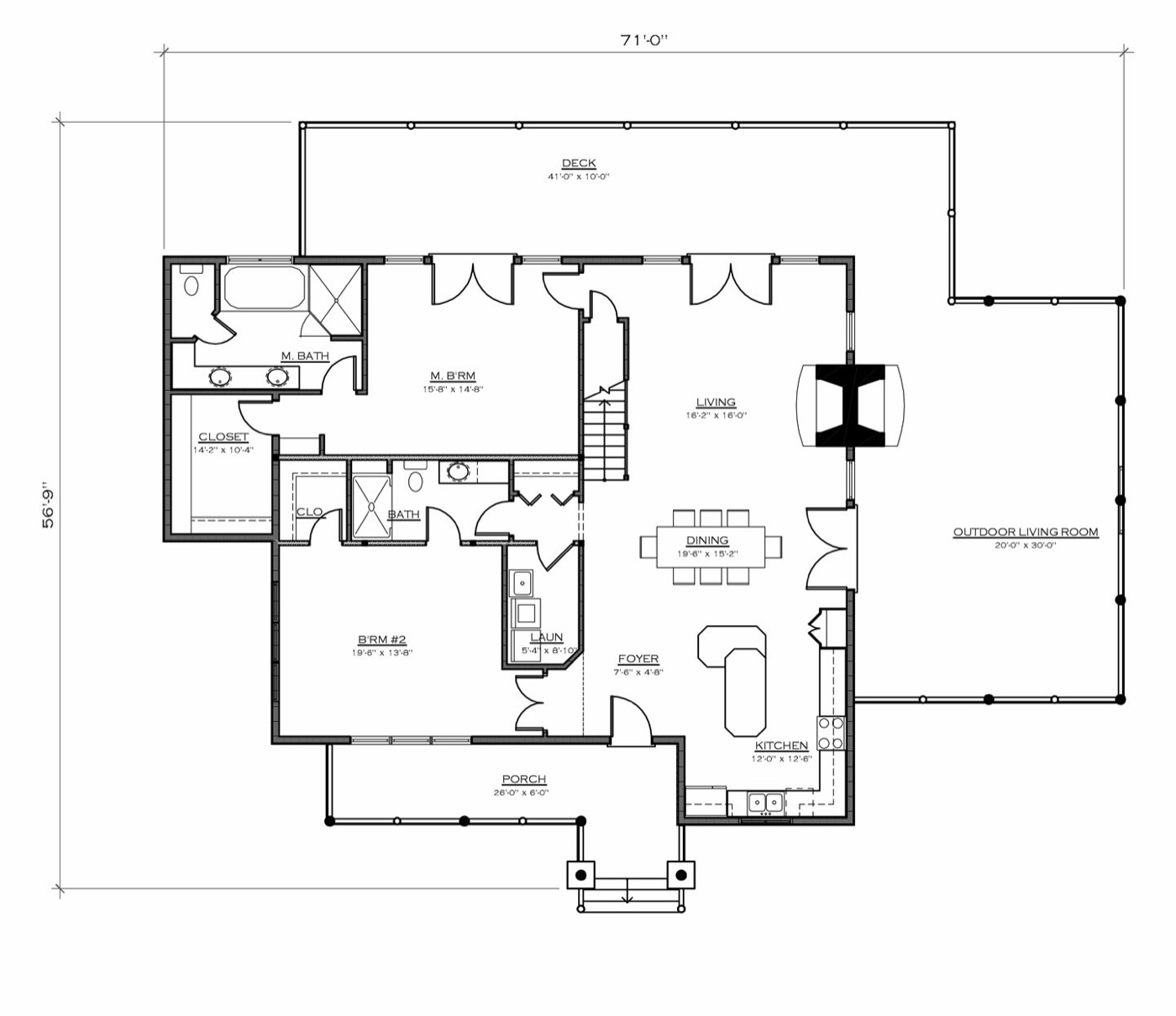 Abram’s Creek · Main Level